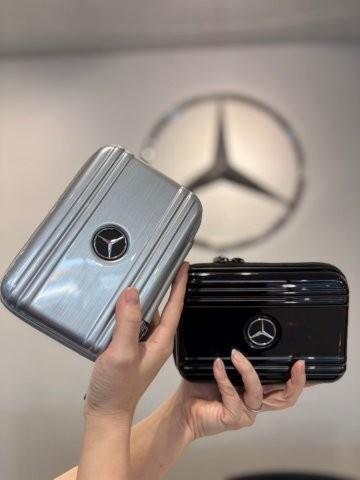 Mercedes-Benz×ZERO HALLIBURTON ポリカーボネートポーチ | メルセデス 