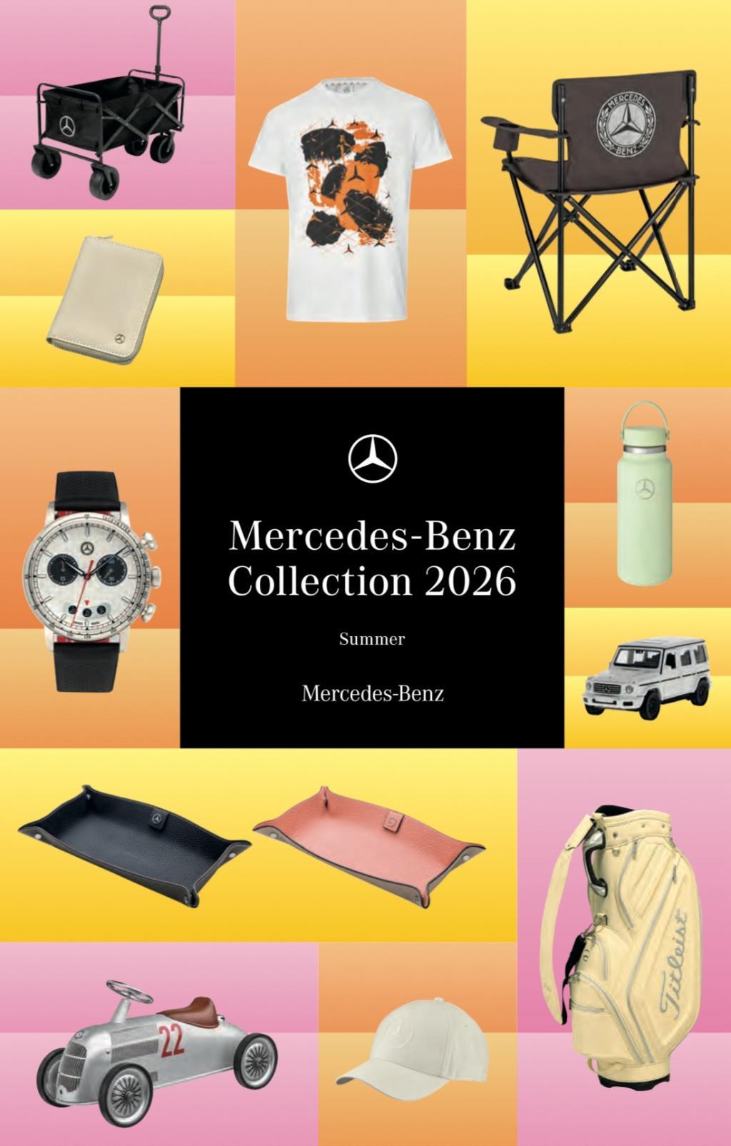 まとめ売り　クラシックベンツ　カタログ6冊 Mercedes-Benz Collection 2026 Summer】Webカタログ公開中
