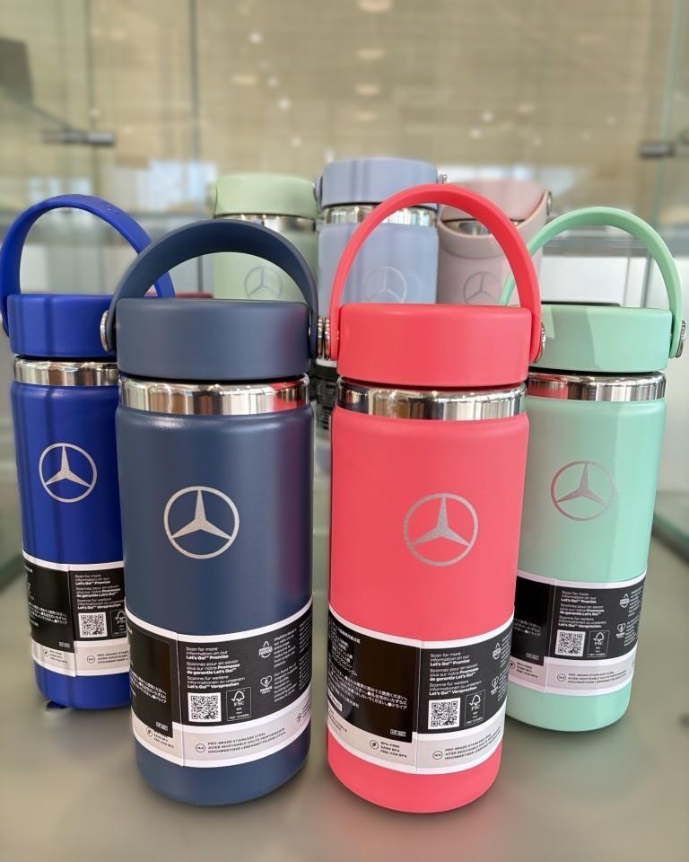 Hydro Flask & Mercedes-Benz 水筒セット Mercedes-Benz×Hydro Flask ステンレスボトル16 oz Wide Mouth