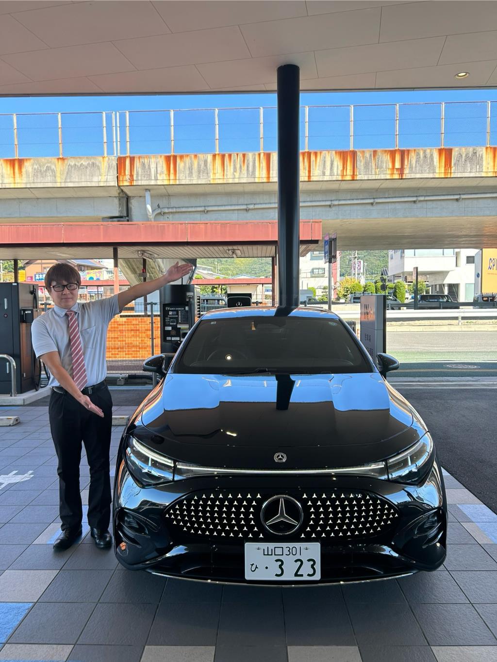CLA 250+ with EQ Technologyの試乗車の準備が整いました